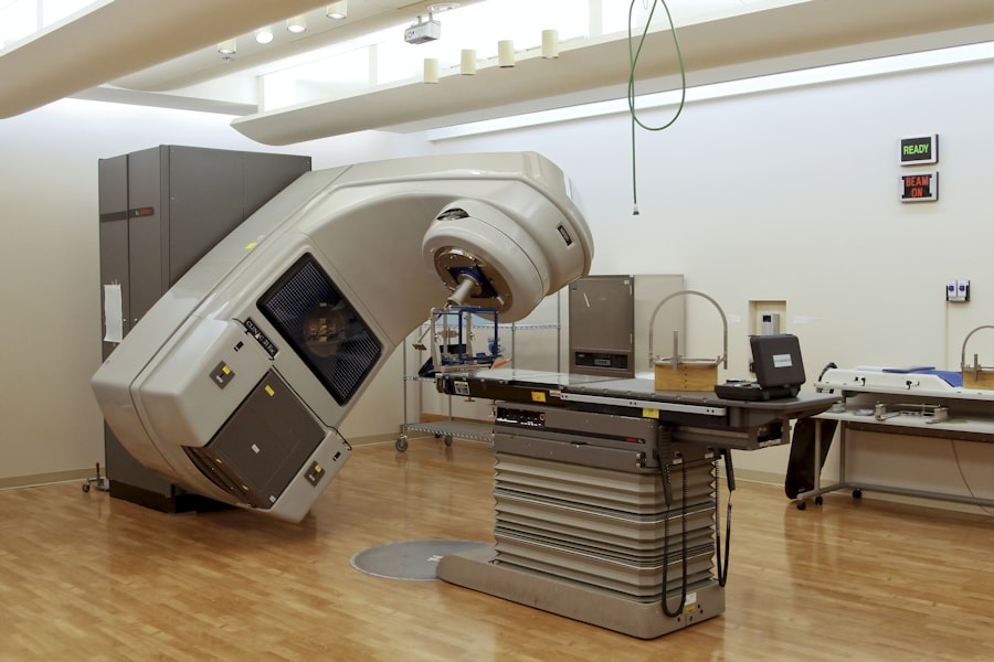 Gray and black electronic medical devices used in an endoscopy suite